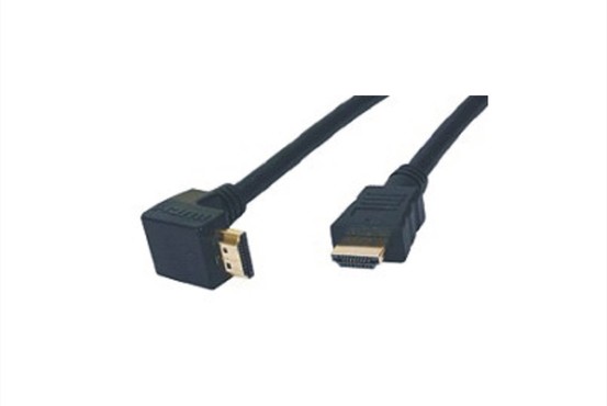 VGAN 50 - HDMI™- HDMI™ v1.4 WTYK KĄTOWY FLAT 1,5 m