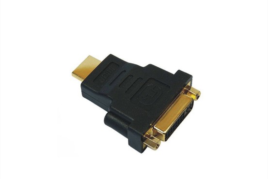 V 53 - przejściówka adapter HDMI in (wtyk) - DVI D out (gniazdo)