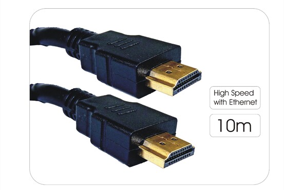 ACVG 100 - Przewód HDMI-HDMI High Speed Ethernet 10 m