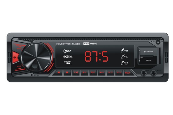 MC 407 BT - Radio samochodwe Bluetooth / USB player + USB szybka ładowarka / micro SD / radio FM / ekran LED / 4 x 25W