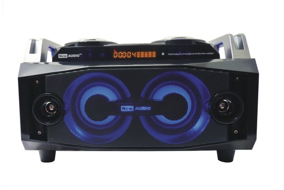 RM 455 BT - System Hi Fi Audio DJ Bluetooth/USB/SD/FM/MIC/aux 45W