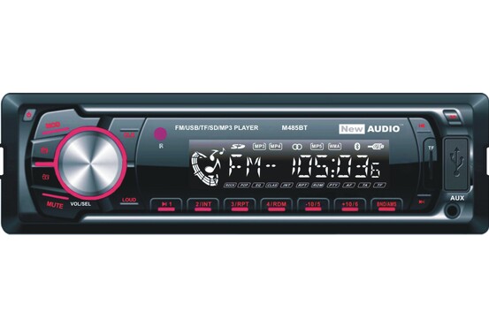 M 485 BT - radioodtwarzacz samochodowy FM/USB/SD/Bluetooth  / 7 kolorów podświetlenia / RDS / 4 x 45W
